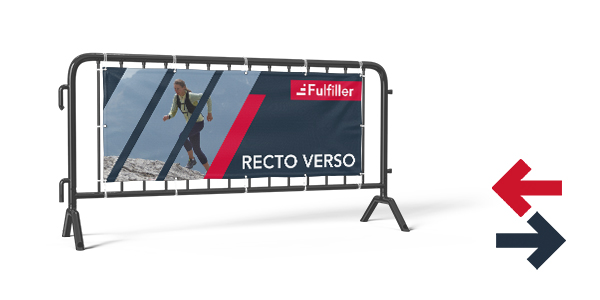 Bâche recto verso
