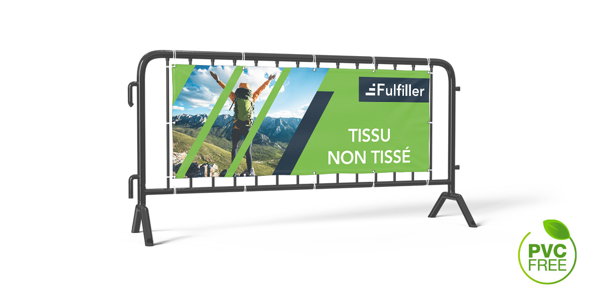 Banderole tissu non tissée
