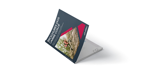 impression de brochures dos carré collé