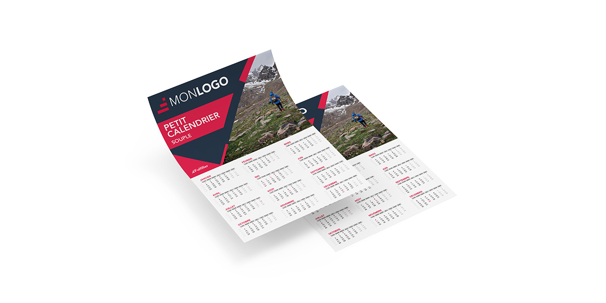 Petit calendrier souple