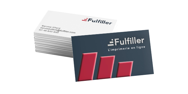 Cartes de visite venis 3D brillant