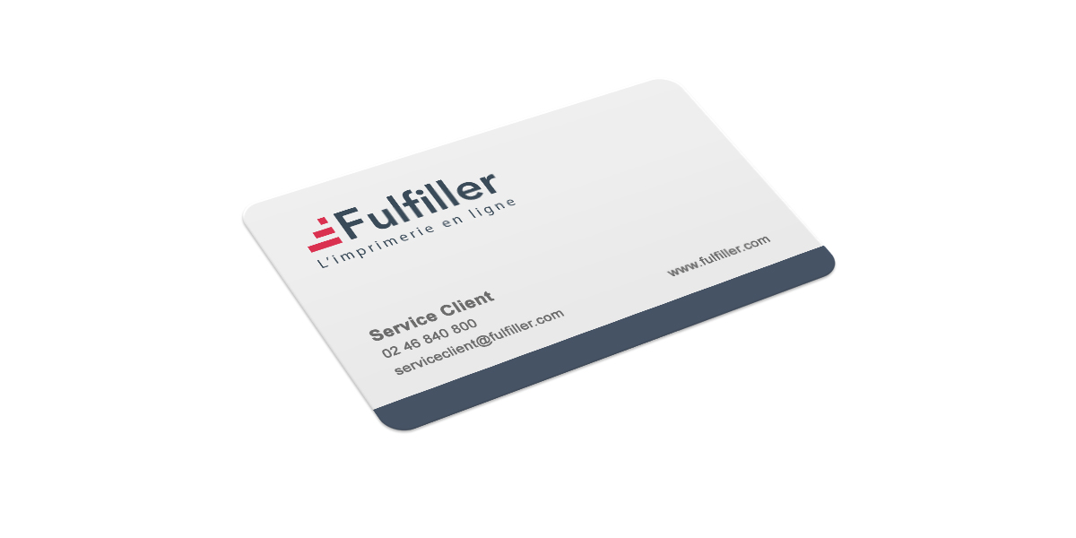 Carte de visite PVC