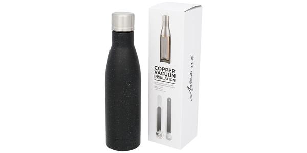 Bouteille isotherme Vasa tachetée sous vide avec couche de cuivre de 500 ml