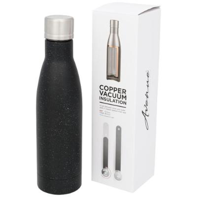 Bouteille isotherme Vasa tachetée sous vide avec couche de cuivre de 500 ml