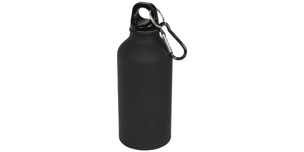 Bouteille sport mat 400ml avec mousqueton Oregon