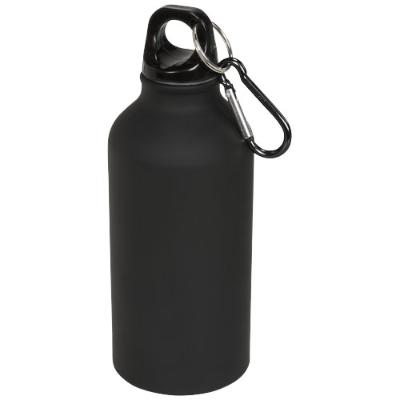 Bouteille sport mat 400ml avec mousqueton Oregon