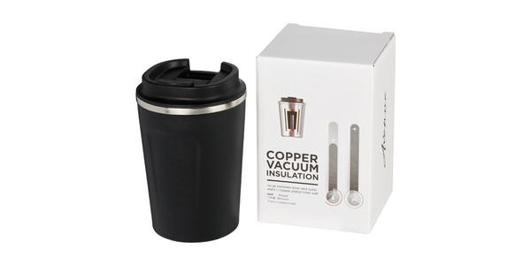 Gobelet avec isolation par le vide et couche de cuivre 360ml étanche Thor