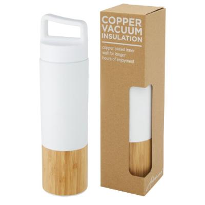 Bouteille Torne de 540 ml isotherme en acier inoxydable avec couche de cuivre et isolation par le vide, avec paroi extérieure