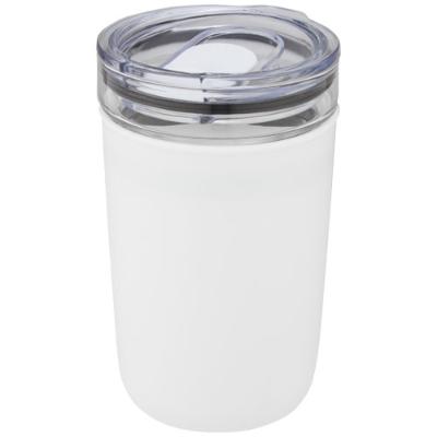 Gobelet en verre Bello de 420 ml avec paroi extérieure en plastique recyclé