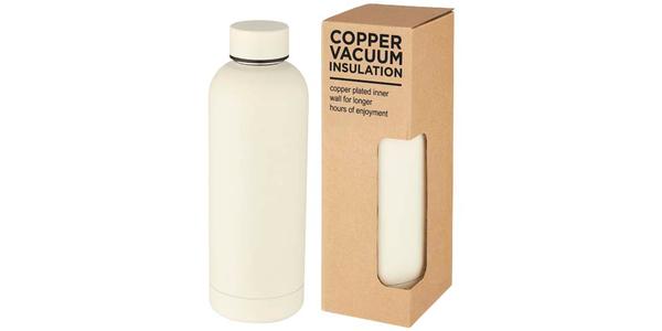Bouteille isotherme Spring de 500 ml avec isolation sous vide et couche de cuivre