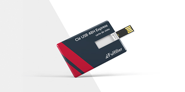 Clé USB carte de visite