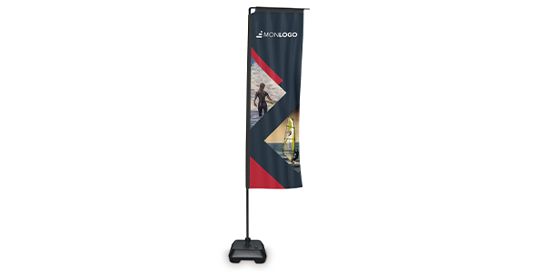 oriflamme publicitaire ECO beachflag