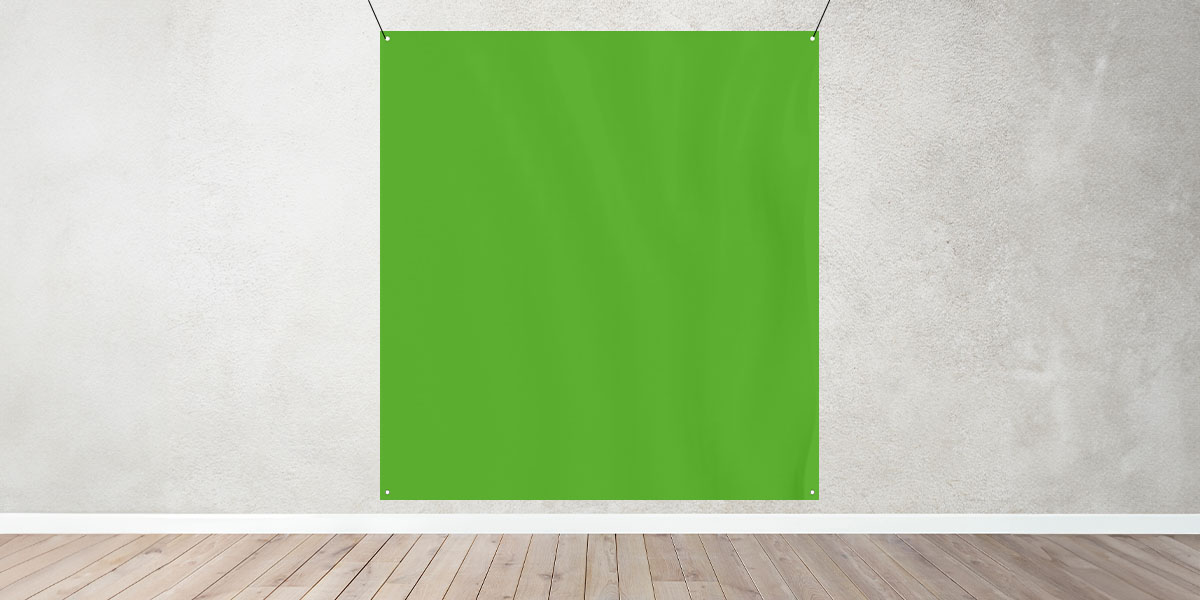 Fond Vert en bâche M1