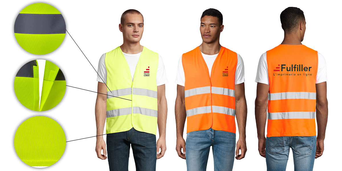 Gilet de sécurité FLUO