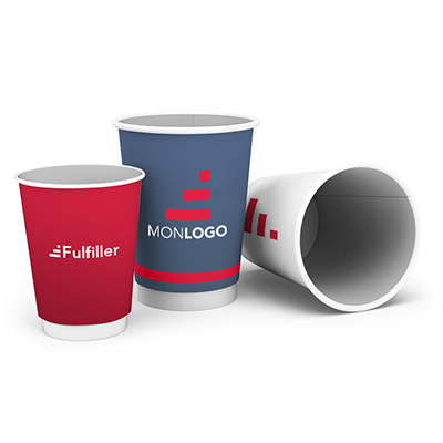 Gobelet jetable à double paroi