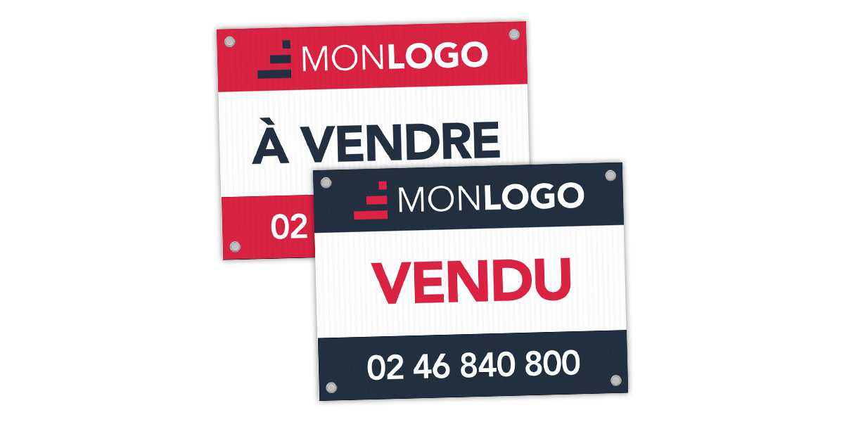 Panneaux immobiliers