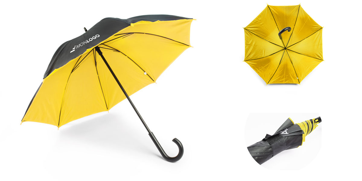 Parapluie bicolore