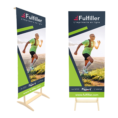 Porte affiche ECO Responsable 