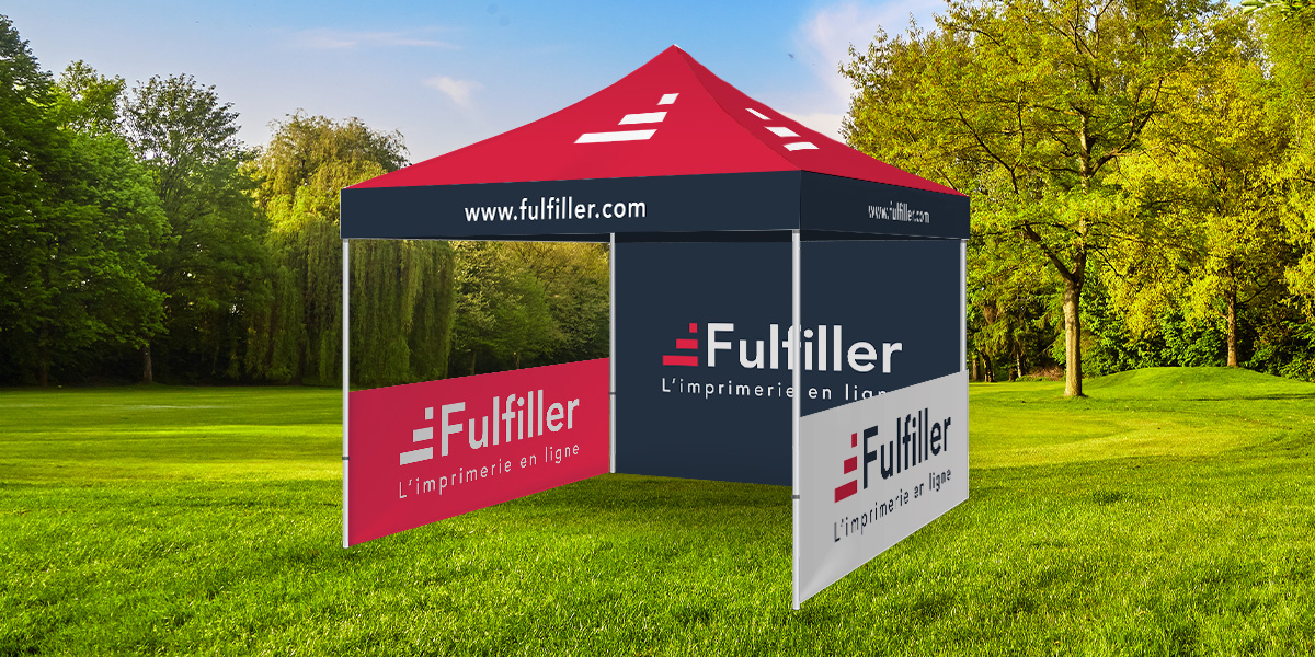 Tente publicitaire 3x3
