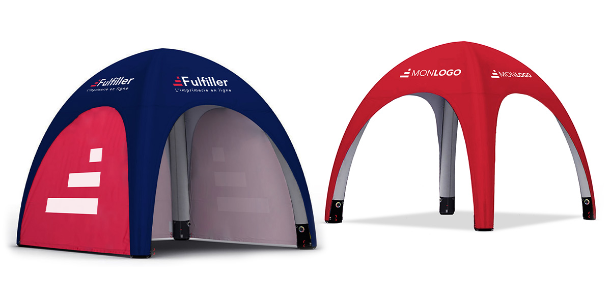 Tente publicitaire gonflable 3x3m