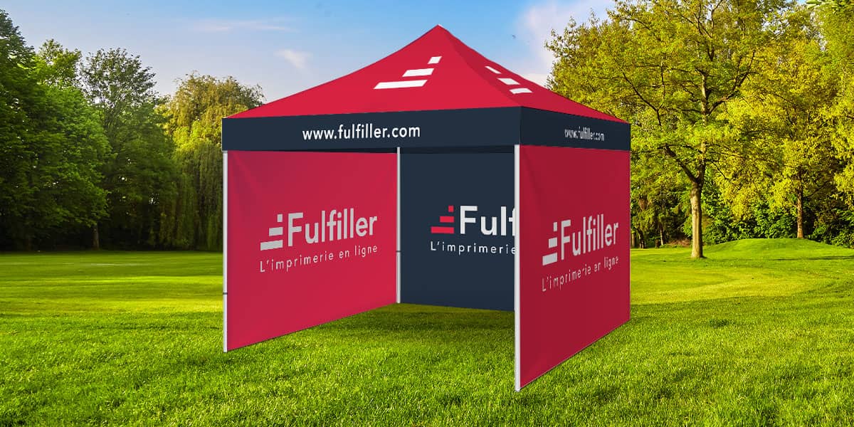 Tente publicitaire Eco 3x3